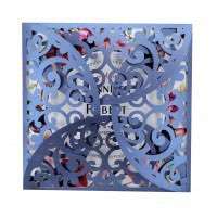 Square Wedding Invitation Beautiful Card Laser Cut Rose Invitation Personalized Custom